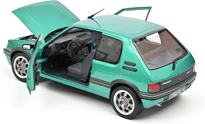 PEUGEOT 205 Griffe 1990 Green metallic - 1/18 - NOREV