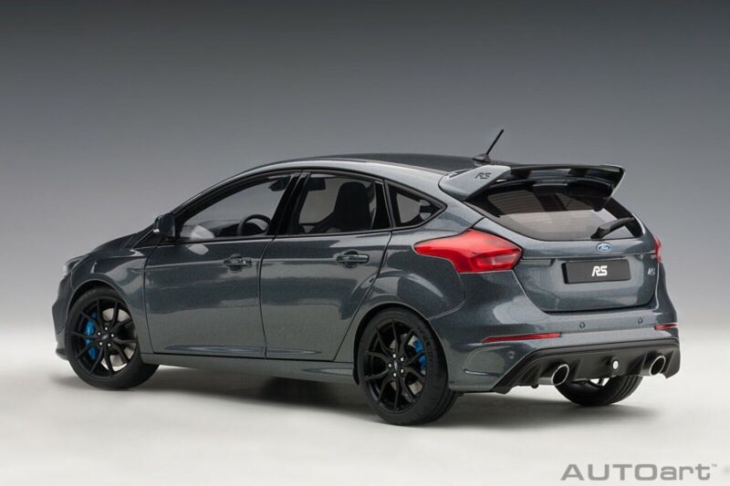 1/18 Autoart Ford Focus RS Stealth 2016 Gray Metallic Model Car Manufacturer Brand: Autoart MPN: 72954 Color: Gray Metallic Material: Composite diecast with some plastic Scale Size: 1:18 Part Type: Collectible Cars Dimensions approximately L-9.5 inches. $