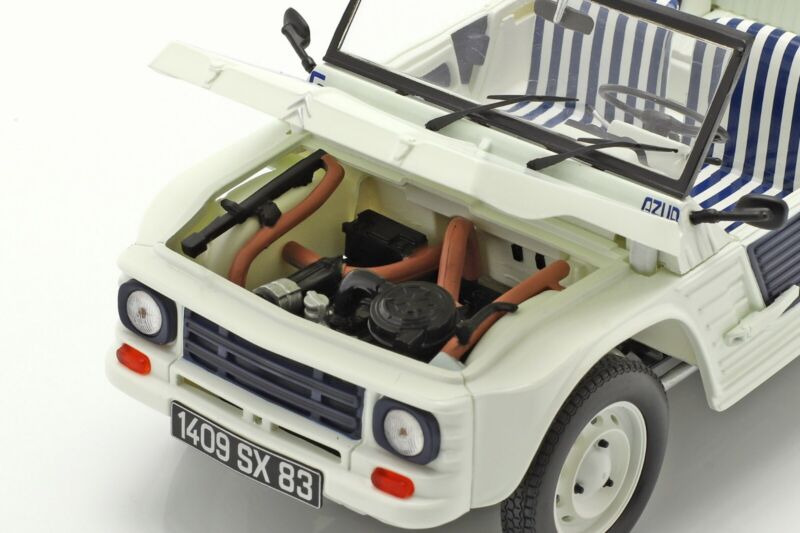 CITROEN MEHARI 1983 "Azur" White/Blue - 1/18 - NOREV