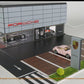 G-FANS 1:64 Assemble Diorama LED Lighting Model Car Parking Station - Porsche