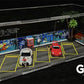 G-FANS 1:64 Diorama Garden parking Japan Street Beach Building Scene Model