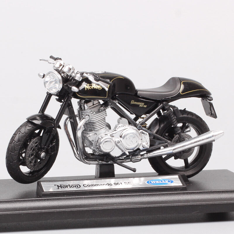 1:18 scale welly norton Commando 961 SE Cafe Racer motorcycle diecast toy model