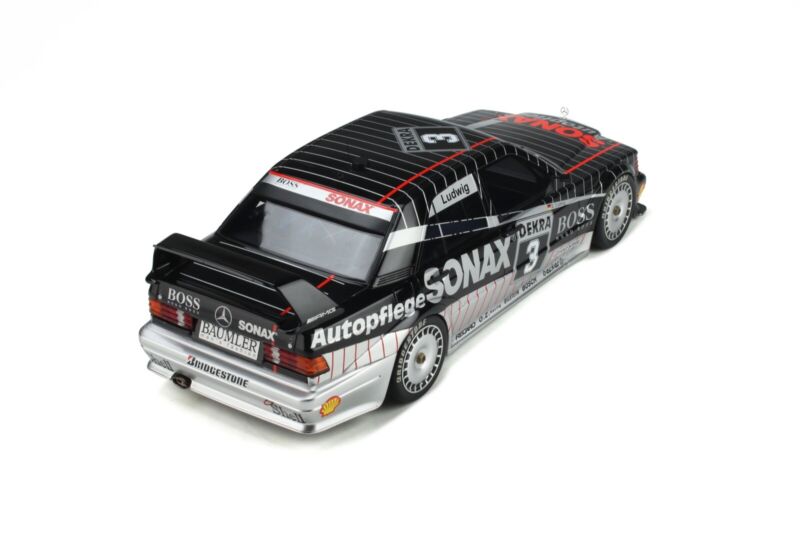 1:12 Otto Mercedes 190E 2.5 16V Evo 2 DTM Champion 1992 K.Ludwig