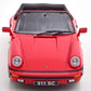 KK-Scale 1:18 PORSCHE 911 SC CABRIO RED WITH EXTRA SOFT-TOP 1983 diecast model