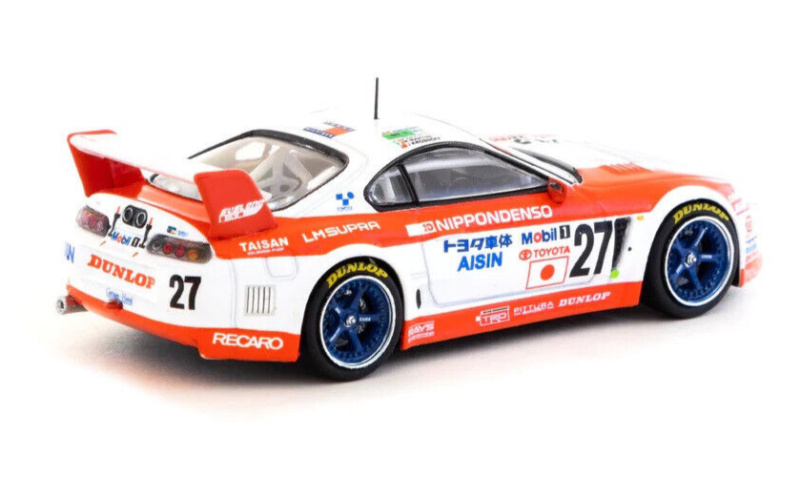 Tarmac Works HOBBY64 Toyota Supra GT - 1995 24hr Le Mans 1:64 Scale Diecast Car