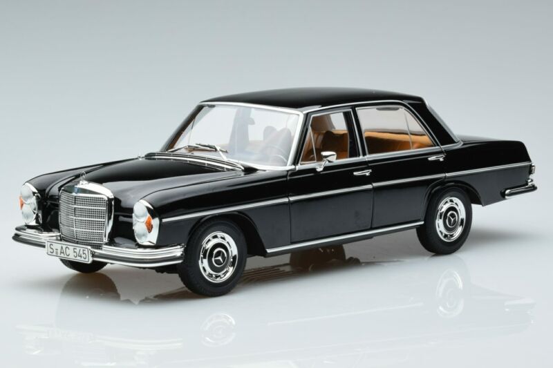 Mercedes 280 SE W108 Black Norev 1/18