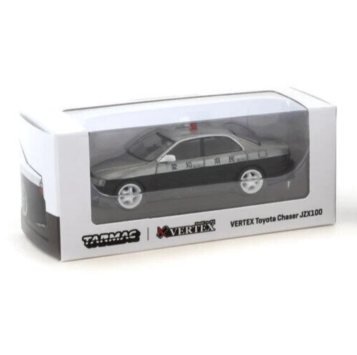 Tarmac Works GLOBAL64 VERTEX Toyota Chaser JZX100 CHASE 1:64 Diecast Car