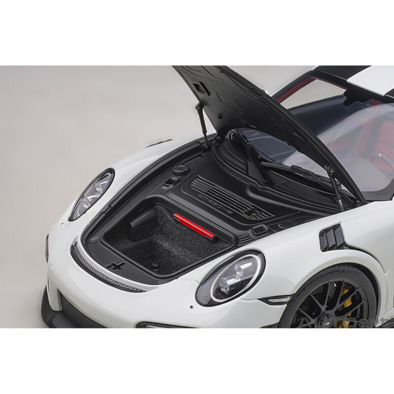 1:18 Porsche 911 GT2 RS 9912 Weissach Package by AUTOart in White 78171