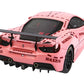FERRARI 488 CHALLENGE ROLEX 24H DAYTONA 2018 & DISPLAY CASE 1/18 CAR BBR P18195