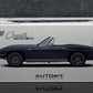 AUTOart 1963 Chevy Corvette Convertible Silver Blue Millennium Collection 1:18