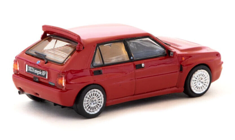 Tarmac Works ROAD64 Lancia Delta HF Integrale Red 1:64 Scale Diecast Car