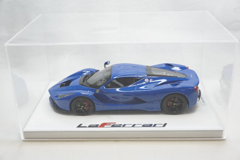 1/18 BBR FERRARI LAFERRARI AZZURRO DINO DELUXE WHITE LEATHER limited 10pcs