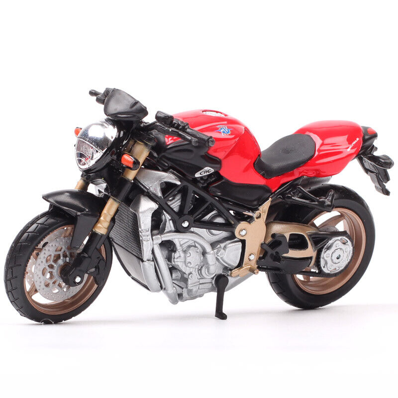 Bburago 1:18 Scale MV Agusta Brutale 1000 Oro Motorcycle Model Bike Diecast Toy