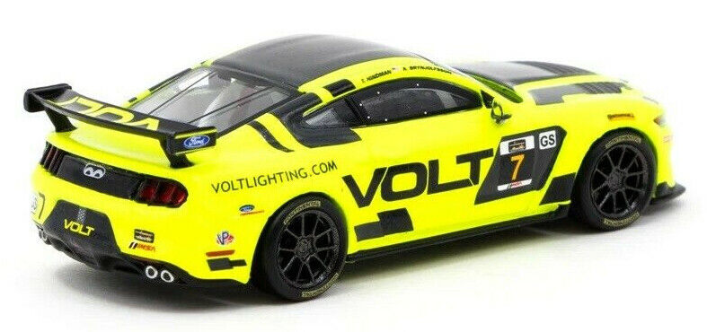 Tarmac Works GLOBAL64 "Volt" Ford Mustang GT4 -2018 IMSA 1:64 Scale Diecast Car