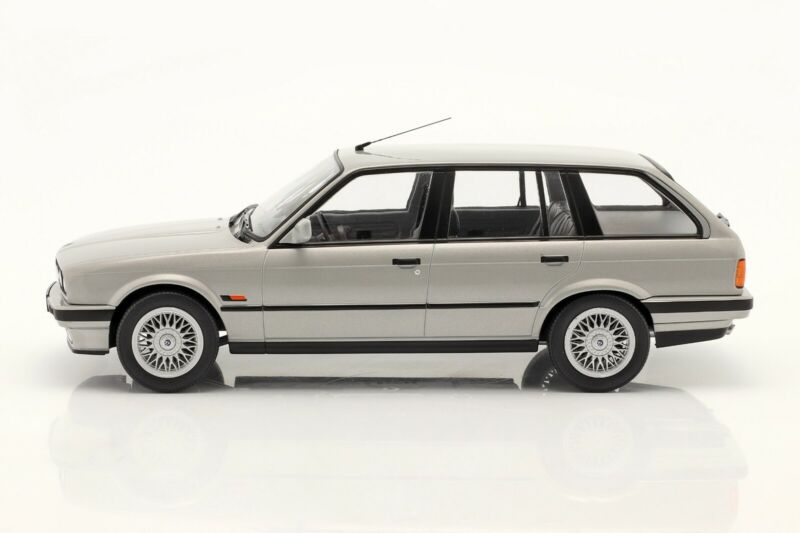 BMW 325i Touring (E30) 1991 Silver - 1/18 - NOREV