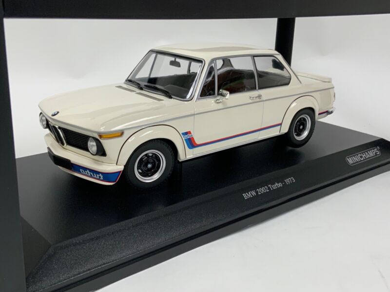 1/18 Minichamps BMW 2002 Turbo from 1973 in White 155 026200 NC1146 $248.95 ModelCarsHub