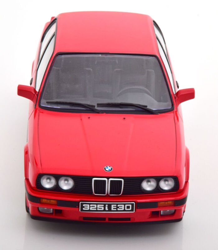 KK-Scale 1:18 BMW 325i E30 M-PACKAGE 1 RED 1987 diecast model