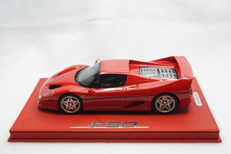 1/18 BBR FERRARI F50 COUPE ROSSO CORSA DELUXE RED LEATHER limited 20pcs