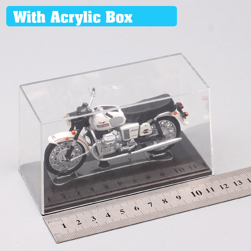 1:24 Scale Moto Guzzi V7 Special 1970 Motorcycle Diecast Toy Vehicle Bike Model