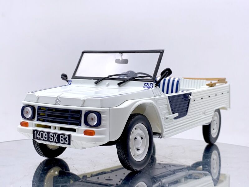 CITROEN MEHARI 1983 "Azur" White/Blue - 1/18 - NOREV