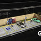 G-FANS 1:64 Diorama Garden parking Japan Street Beach Building Scene Model