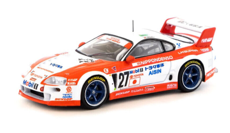 Tarmac Works HOBBY64 Toyota Supra GT - 1995 24hr Le Mans 1:64 Scale Diecast Car