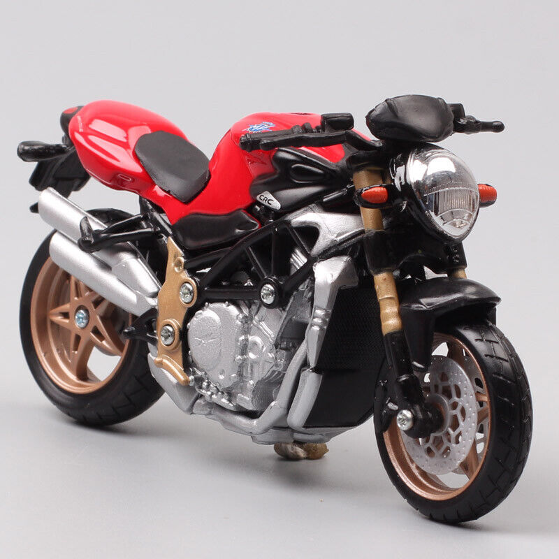 Bburago 1:18 Scale MV Agusta Brutale 1000 Oro Motorcycle Model Bike Diecast Toy