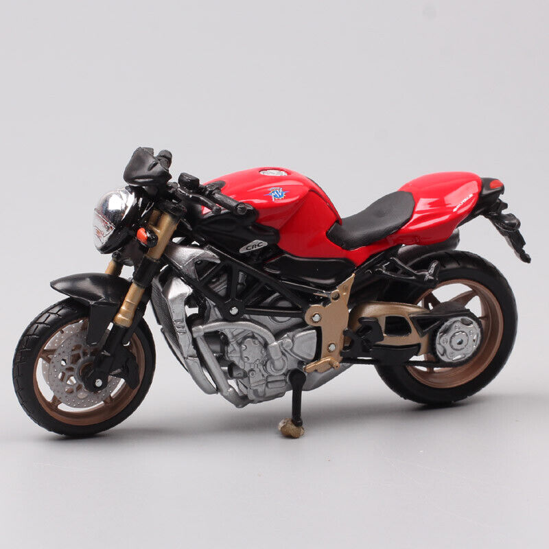 Bburago 1:18 Scale MV Agusta Brutale 1000 Oro Motorcycle Model Bike Diecast Toy