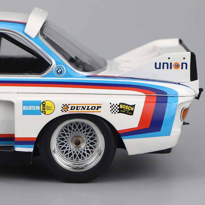 MINICHAMPS BMW 3.0 CSL #25 DIECAST CAR MODEL 1/18 HERITAGE RACING COLLECTION