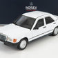 MERCEDES BENZ 190E (W201) 1984 White - 1/18 - NOREV