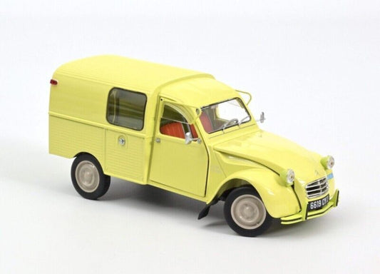 CITROEN 2CV Fourgonnette AK350 1966 Pastis Yellow - 1/18 - NOREV