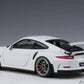 AUTOart PORSCHE 911 991 GT3 RS WHITE/DARK GREY WHEELS LE NIB 1:18 SCALE 78166