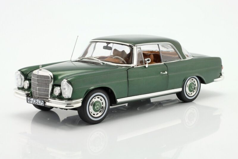 MERCEDES-BENZ 250 SE Coupe (W111) 1969 Green metallic L.E.1/1000 - 1/18 - NOREV