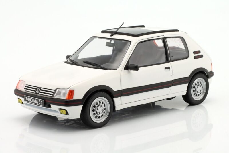 PEUGEOT 205 GTI 1.6 1988 White - 1/18 - NOREV