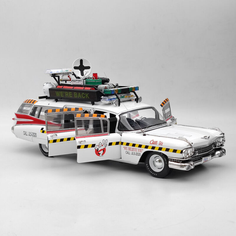 1/18 HOT WHEELS Cadillac Ghostbusters II ECTO 1A Elite X5470 Diecast Model Car $359.95 $649.9 ModelCarsHub