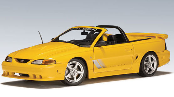 1:18 AUTOart FORD MUSTANG SALEEN S351 CONVERTIBLE YELLOW