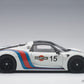 AutoArt 1:18 Porsche 918 Spyder Weissach Package White/Martini Livery Model Car