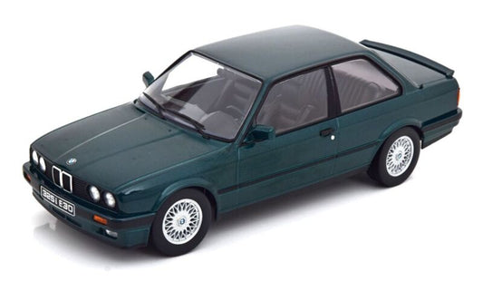 KK-Scale 1:18 BMW 325i E30 M-PACKAGE1 DARK GREEN METALLIC 1987 diecast model