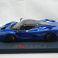 1/18 BBR FERRARI LAFERRARI AZZURRO DINO/YELLOW DELUXE BLUE LEATHER limited 20 pcs