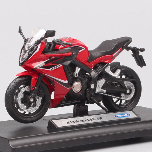 1/18 Scale Welly 2018 Honda CBR650F CBR sports bike diecast motorcycle model Toy