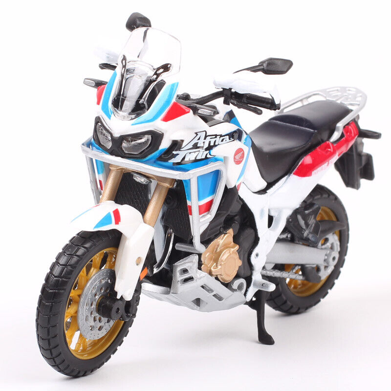 Bburago 1/18 Honda Africa Twin Adventure Touring Motorcycle Diecast Model Toy