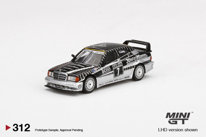 Mini GT 1990 Mercedes-Benz 190E 2.5-16 Evolution II AMG #7 DTM 1:64 Scale