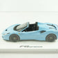 1/18 BBR FERRARI F8 TRIBUTO SPYDER AZZURRO BLUE DELUXE WHITE LEATHER