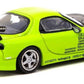 Tarmac Works GLOBAL64 Light Green VERTEX Mazda RX-7 FD3S 1:64 Scale Diecast Car
