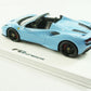 1/18 BBR FERRARI F8 TRIBUTO SPYDER AZZURRO BLUE DELUXE WHITE LEATHER