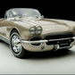 1/18 AUTOart Millennium Corvette1962 Convertable Fawn Beige