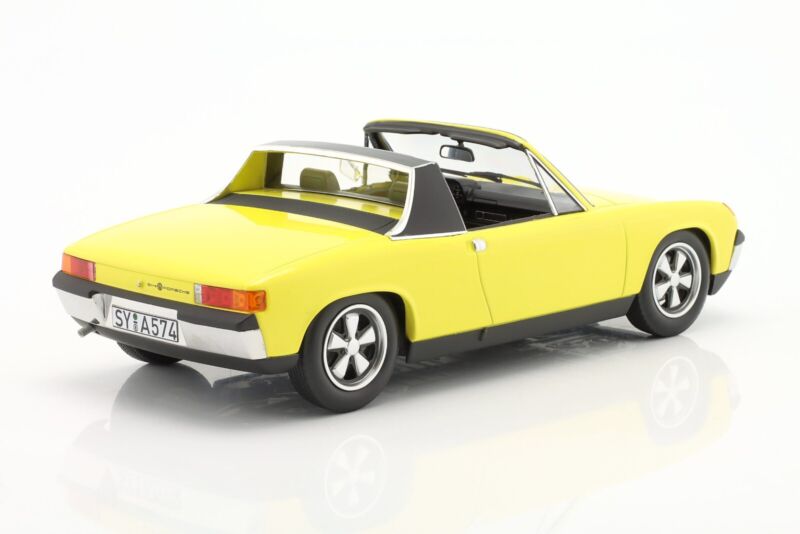 VOLKSKWAGEN-PORSCHE 914 2.0 1973 Yellow - 1/18 - NOREV