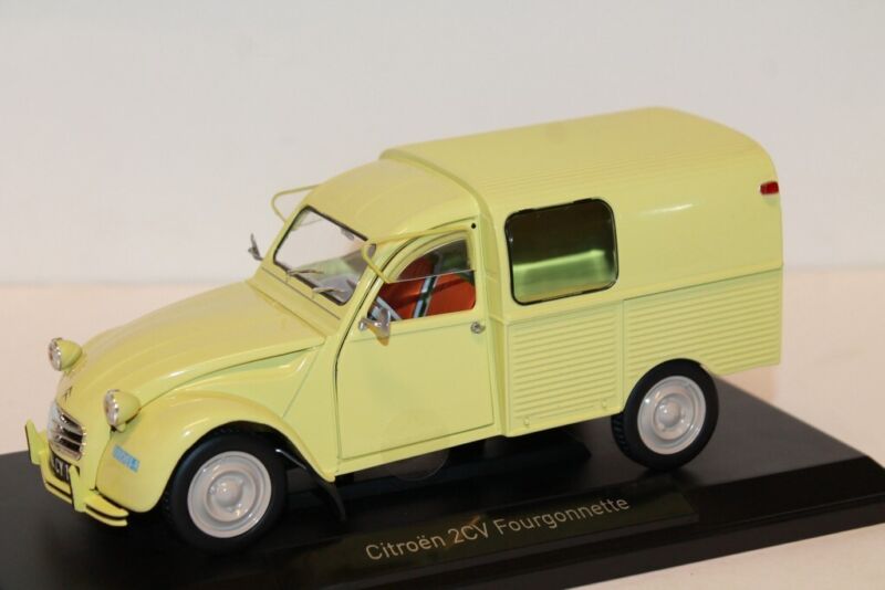 CITROEN 2CV Fourgonnette AK350 1966 Pastis Yellow - 1/18 - NOREV