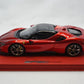 1/18 BBR FERRARI SF90 SPIDER CLOSED ROOF ROSSO FUOCCO DELUXE RED LEATHER limited 5pcs