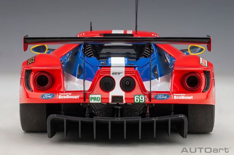 1/18 Autoart Ford Gt #69 Briscoe-Westbrook-Dixon 24H Le Mans (2016) Car Manufacturer Brand: Autoart MPN: 81612 Color: Multi Color with graphic Material: Composite diecast with some plastic Scale Size: 1:18 Part Type: Collectible Cars Dimensions approximat